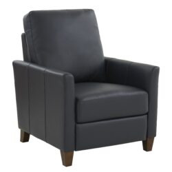 Pablo - Modern Recliner With Manual Recline - Blue