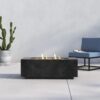 Propane Outdoor Durable Fire Pit Table - Charcoal - Image 2
