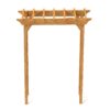 Arbor, Wedding Arch For Ceremony, Trellis For Plant Climbing, Christmas Decor Pergola For Garden Backyard - Yellow - Image 8