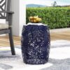 Metal, End Table Large - Navy Blue - Image 4