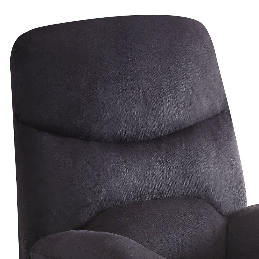 Arcadia - Woven Motion Recliner - Black - Image 7