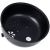 Portable Charcoal Smoker Grill For Outdoor Cooking - Black - Image 16