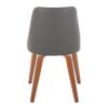 Marche - Contemporary / Dining Chair (Set of 2) - Walnut / Gray - Image 5
