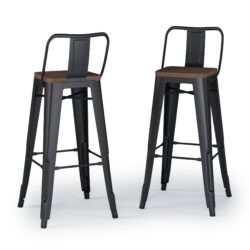 Rayne - Bar Stool (Set of 2) - Black