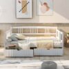 Full Size DayBed With 2 Drawers - White - Image 11