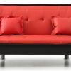 Lionel - Modern Design Sofa Bed - Black - Image 2