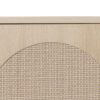 Corner Cabinet, Rattan Door, Freestanding Corner Tables For Small Spaces, Corner Shelf Stand For Living Room, Kitchen, Bathroom, Bedroom - Natural - Image 17