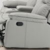 Reclining Loveseat - Gray - Image 7