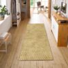 Macau - Non - Slip Runner Rug - Gold - Image 2