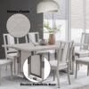 Marta - 7 Pieces Dining Room Set - Natural - Image 11