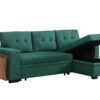 3 Piece Upholstered Sectional - Green - Image 14
