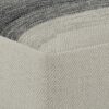 Sabella - Square Woven Outdoor / Indoor Pouf - Gray / White - Image 2