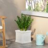 Magnesium Oxide Planter - Antique White - Image 5