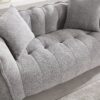 Soft Beanbag Chair With High Resilience Foam Core For Two People - Gray - Image 8
