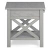 Kitchener - End Table - Fog Gray - Image 3