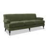 Alana Lawson - Three Cushion Tightback Sofa - Olive Green - Image 17