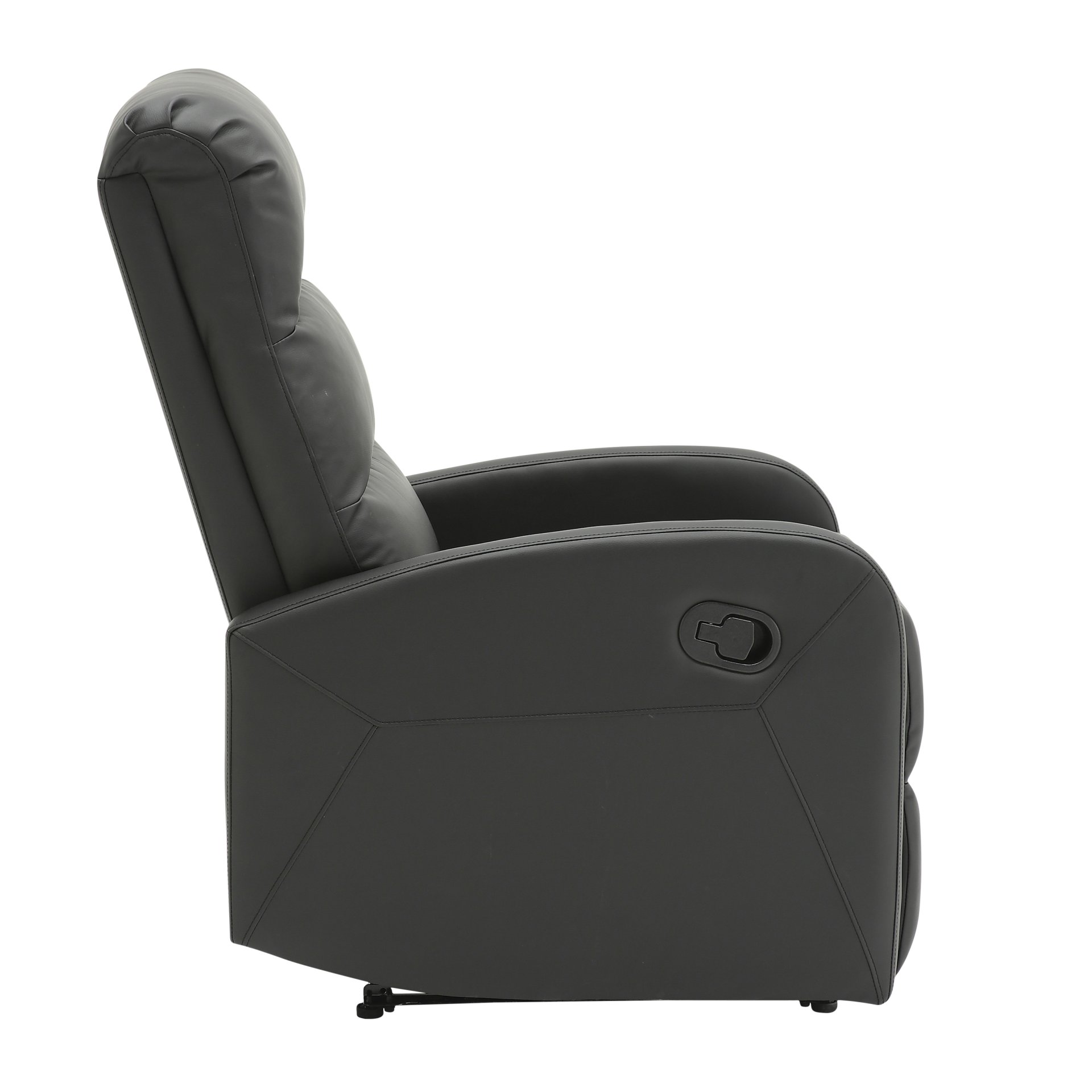 Dormi - Contemporary Recliner Chair - Black - Image 2