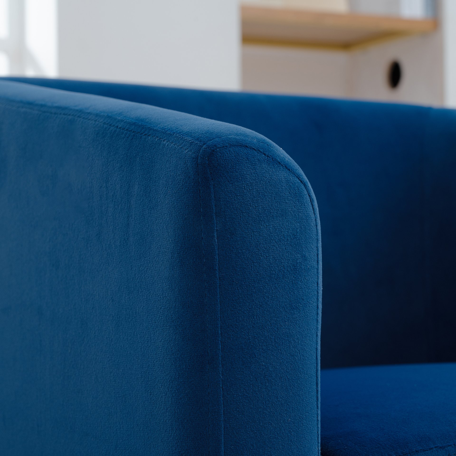 27.36" Wide Swivel Chair - Blue - Image 18