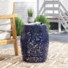 Metal, End Table Large - Navy Blue - Image 5