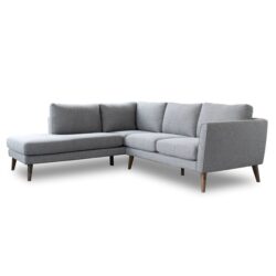 Benson - Sectional Sofa Left Facing Chaise - Gray
