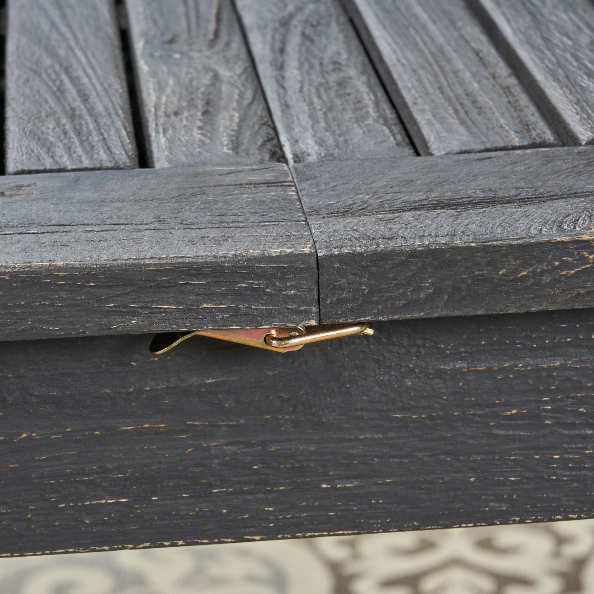 Outdoor Expandable Dining Table - Dark Gray - Image 7