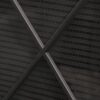 Minimalist Single Panel Iron Fireplace Screen With Diamond Design - Black - Image 5