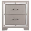 Alana - Nightstand - Silver Champagne - Image 2