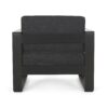 Giovanna - Club Chair Set With Aluminum Frame And Water Resistant Cushions - Black - Image 11