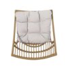 Elaine - Chair & Side Table - Light Brown - Image 6