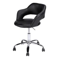 Office Chair, Adjustable Height, Swivel, Ergonomic, Armrests, Modern Design - Black