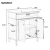 Bathroom Vanity With Ceramic Basin, Soft Close Door And Adjustable Shelves - Black - Image 18