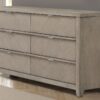 6 Drawer Dresser - Light Gray - Image 2