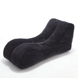 Creative Bean Bag Sofa Chair With High Quality Sponge Filling - Black