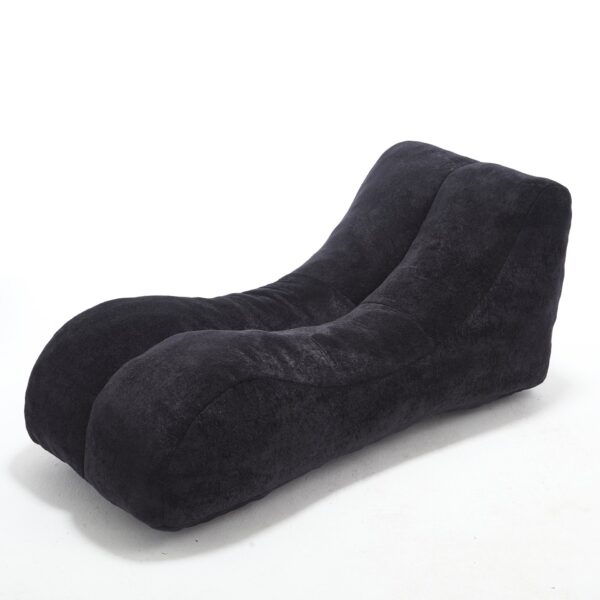 Creative Bean Bag Sofa Chair With High Quality Sponge Filling - Black