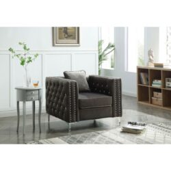 Paige - Chair - Gray