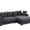Naomi - 3 Piece Upholstered Sectional - Dark Gray - Image 10