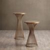 Mercer - Pedestal Table - Bronze - Image 2