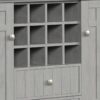 Bedford - Sideboard Buffet And Wine Rack - Fog Gray - Image 6