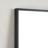 Modern Home Decor Full Length Mirror Aluminum Alloy Frame High Definition Shatter Proof - Black - Image 7