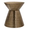 Drum Accent Side Table, Contemporary & Modern - Copper - Image 9