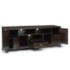 Burlington - TV Media Stand - Mahogany Brown - Image 6