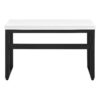 Computer Desk, Home Office, Standing, Adjustable, Laptop, Contemporary And Modern - White / Black - Image 5