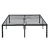 Full Size Bed Frame With Quiet Support - Black - Image 5