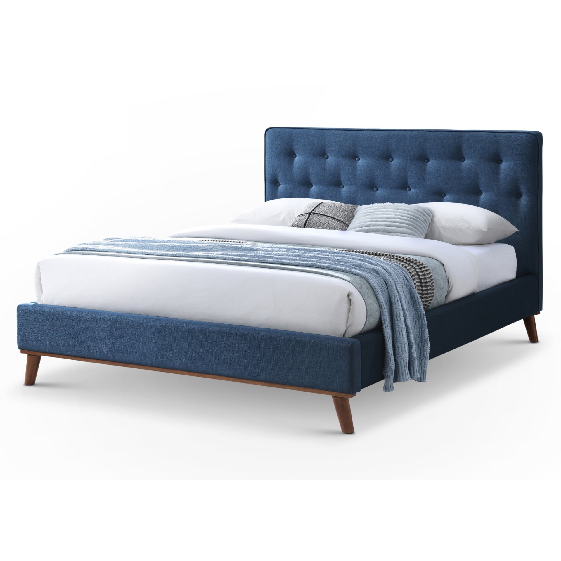 Graceville - King Size Platform Bed - Blue - Image 5
