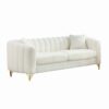 Tufted Oversized Sofa For Living Spaces - Beige - Image 5
