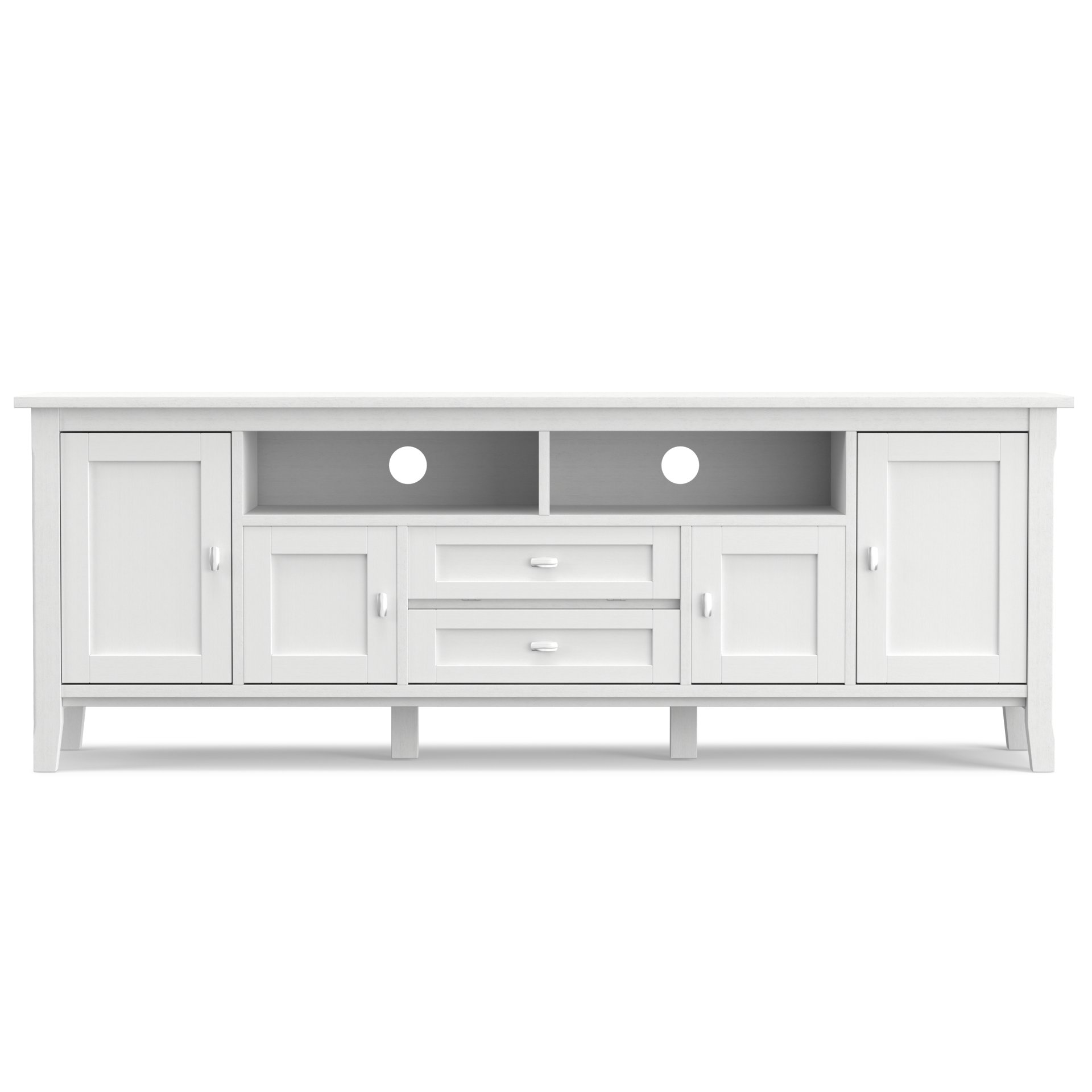 Warm Shaker - TV Media Stand - White - Image 8