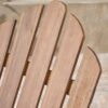 Echoes - Outdoor Acacia Wood Adirondack Rocking Chair - Dark Brown - Image 8