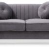 Delray - Loveseat - Gray - Image 2