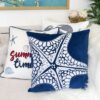 Seastar Starfish Pillow Cover - Indigo - Image 2