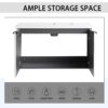 Contemporary Wall Mounted Bathroom Vanity With Resin Sink & Soft Close Doors - White - Image 7